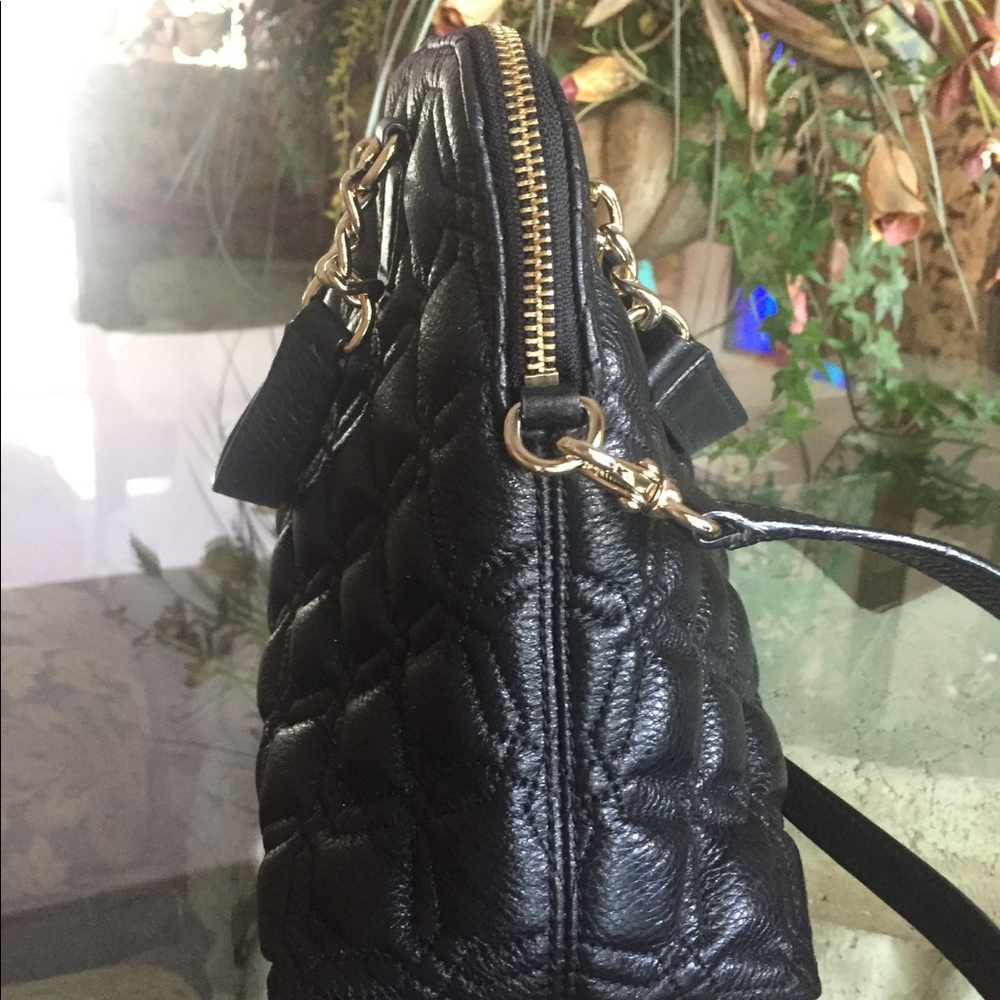 Kate Spade black quilted handbag - Picture 3 of 6